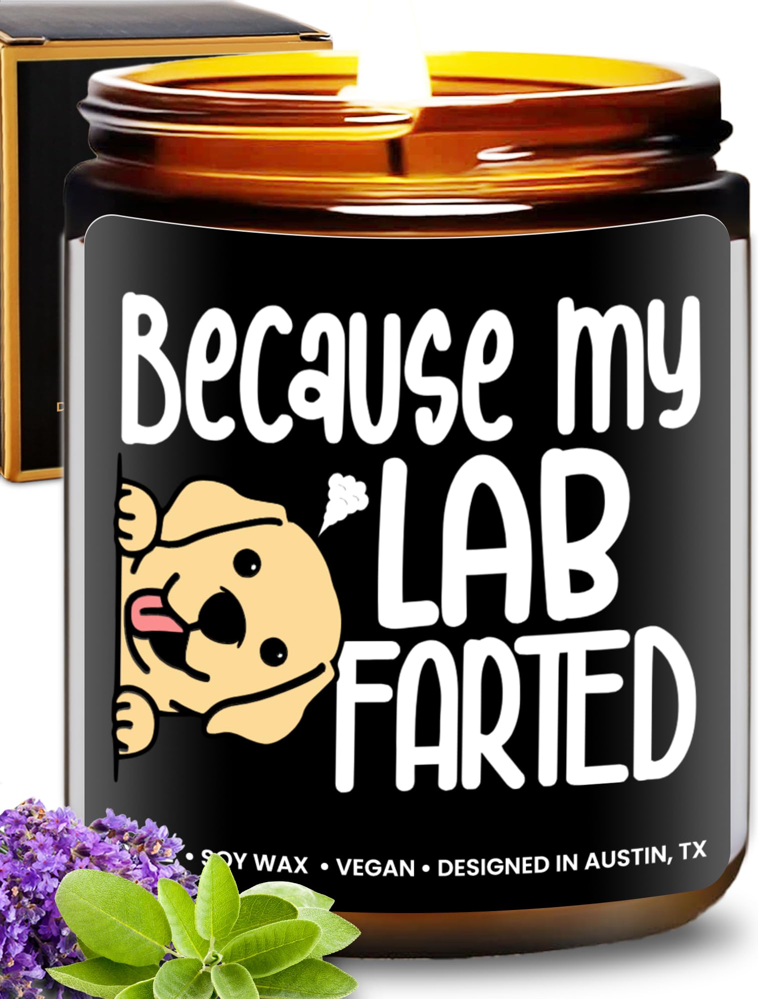 Rosa Vila Funny Lab Candle - candles and holders | Mubboo