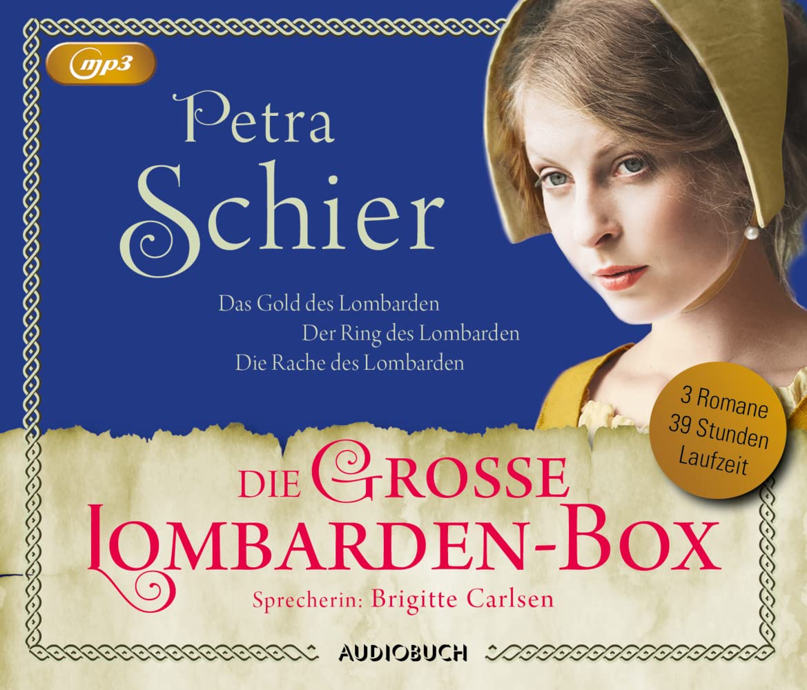 Die große Lombarden-Box: Das Gold des Lombarden, Der Ring des Lombarden, Die Rache des Lombarden (Die Lombarden-Reihe)