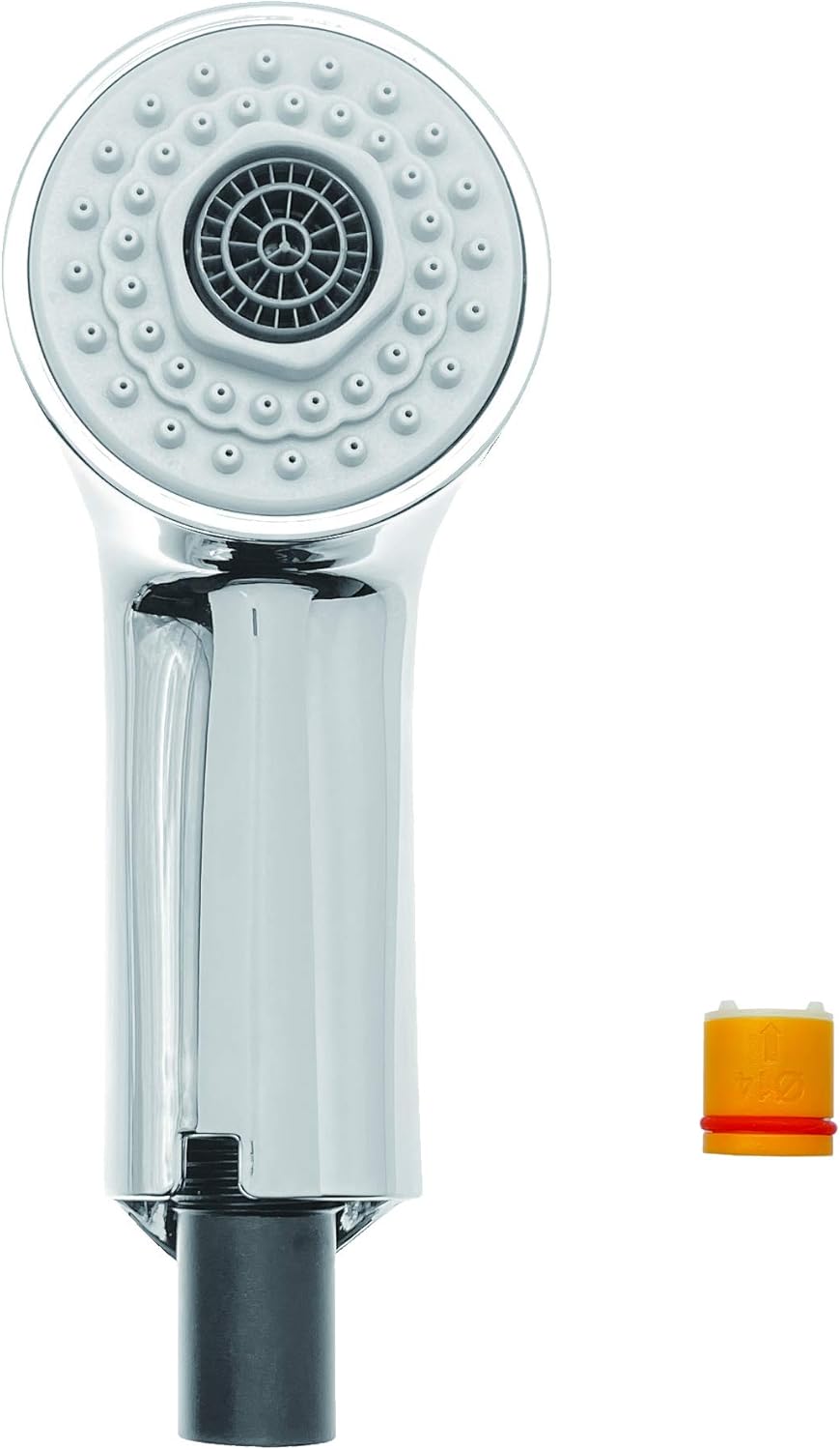 Pull-Out Spray Wand Fits Grohe Pull Out Faucets, Compatible with Grohe Part 46312IE0/46298IE0, Chrome, Easy Install with O-Rings, Saves 70% vs OEM