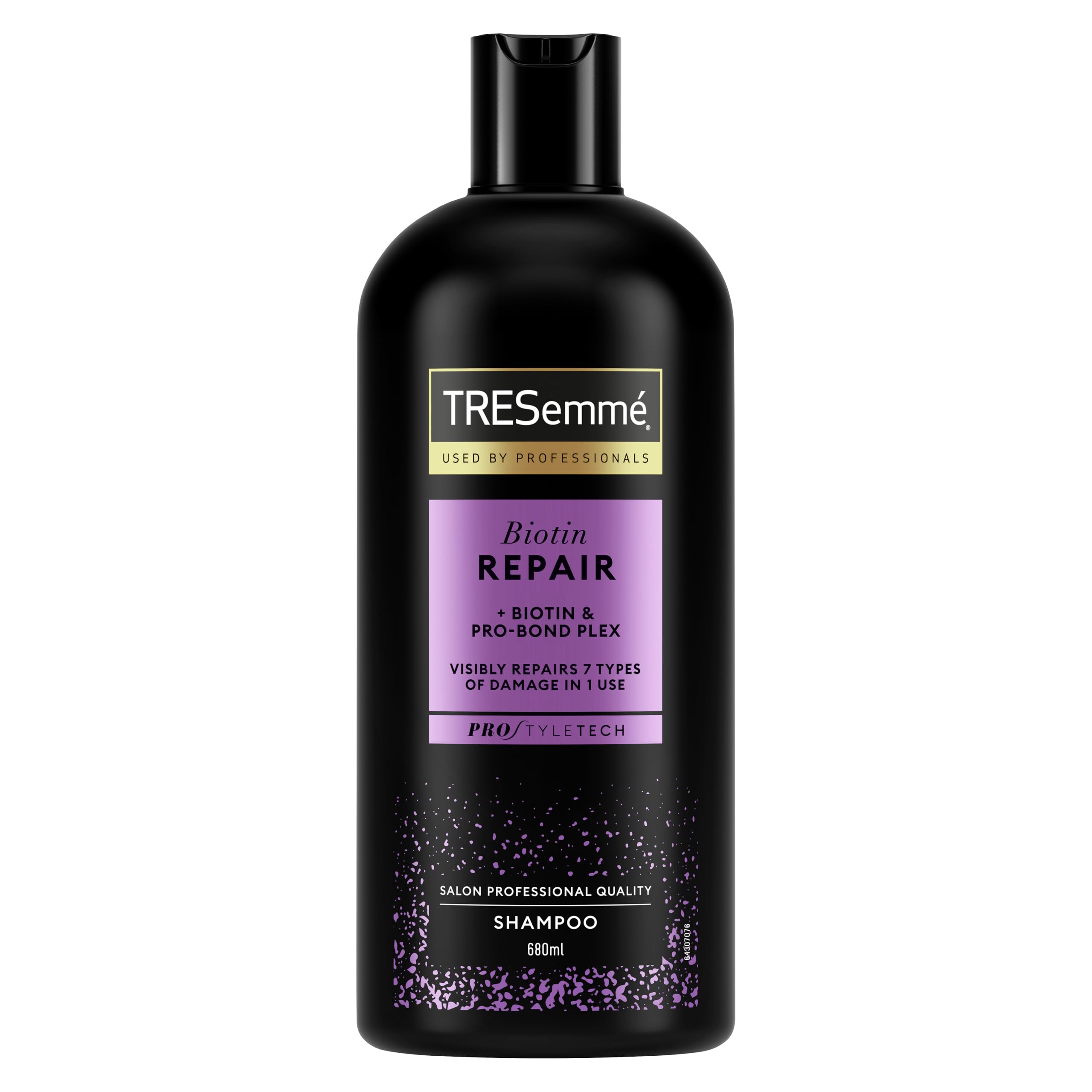 TRESemme Biotin Repair Shampoo visibly repairs 7 types of damage in 1 use for dry, damaged hair 6x 680 ml