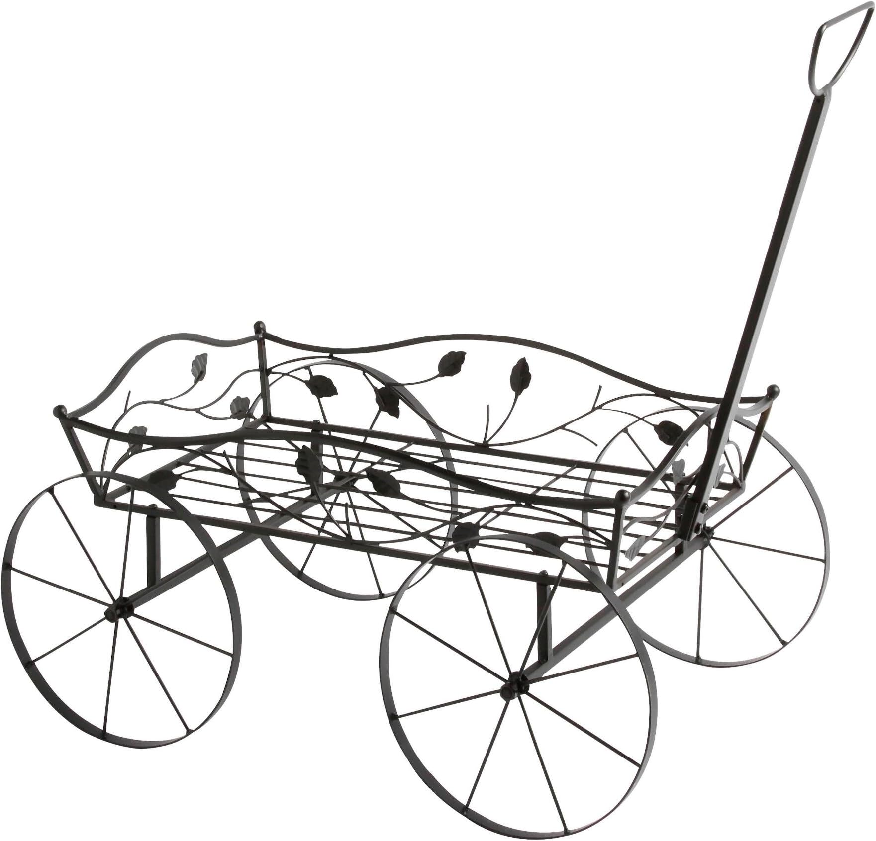 Metal Garden Planter Wagon