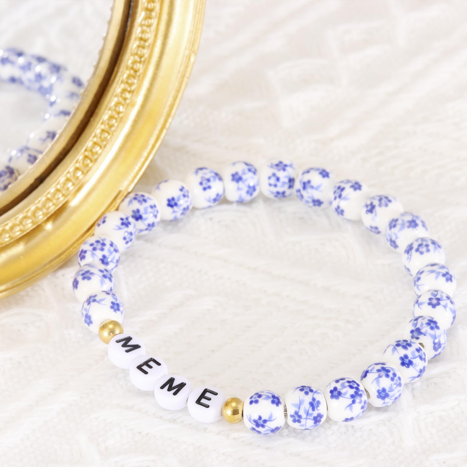 HUTIMY Gifts for Meme Birthday Women Italian Cute Grandmother Mothers Day Bracelet Meme Jewelry