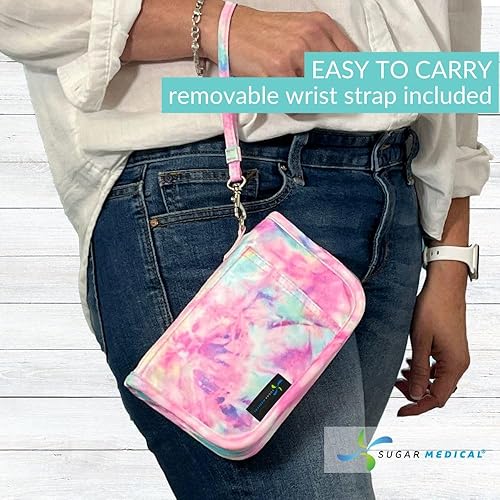 Vista 67 de Sugar Medical Estuche de suministro para diabetes Bolsa de viaje para suministros médicos Organizador de medidor de glucosa Productos