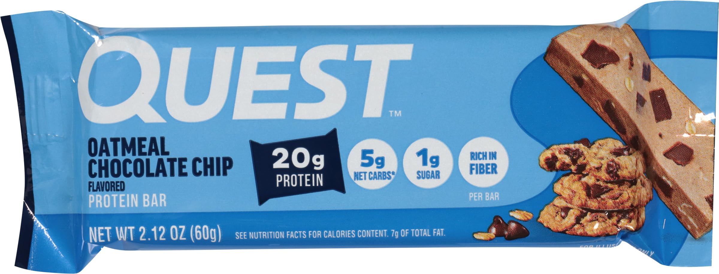 Quest Nutrition Chocolate Peanut Butter Bars, 20g Protein, 1g Sugar, 4g Net Carb, Gluten Free, Keto Friendly, 12 Count — Amazon image 24