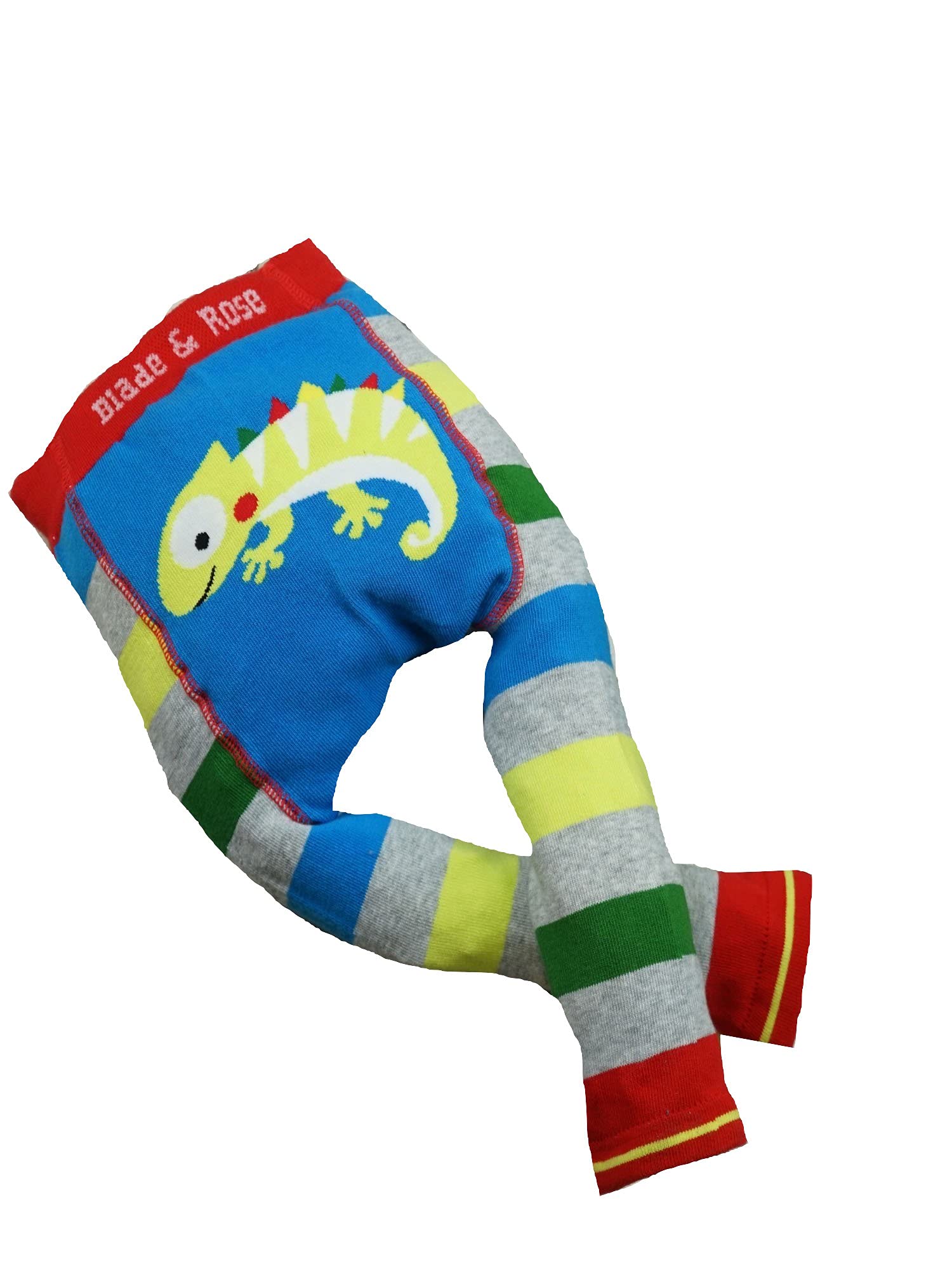 Blade & Rose Chameleon Leggings | 2-3 Years | Toddler and Baby Knit Leggings Multicoloured Stripes