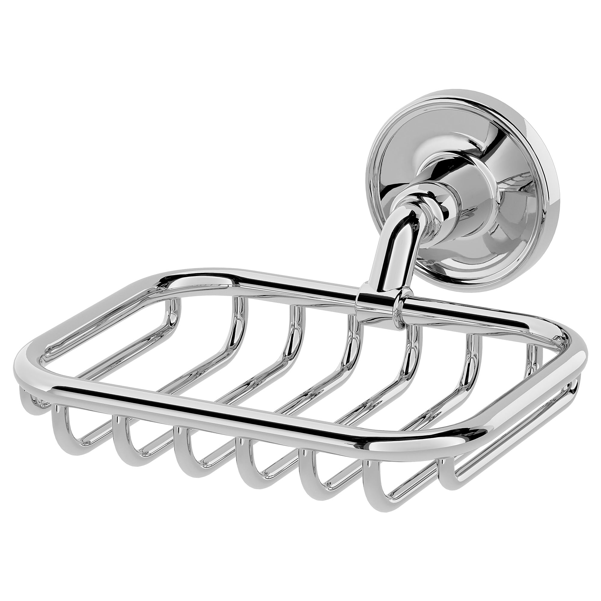 Porte-savon BROFJÄRDEN effet chromé pour vasque moderne