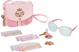 Disney Princess Style Collection World Traveler Purse Set for Girls Age 3 and Up