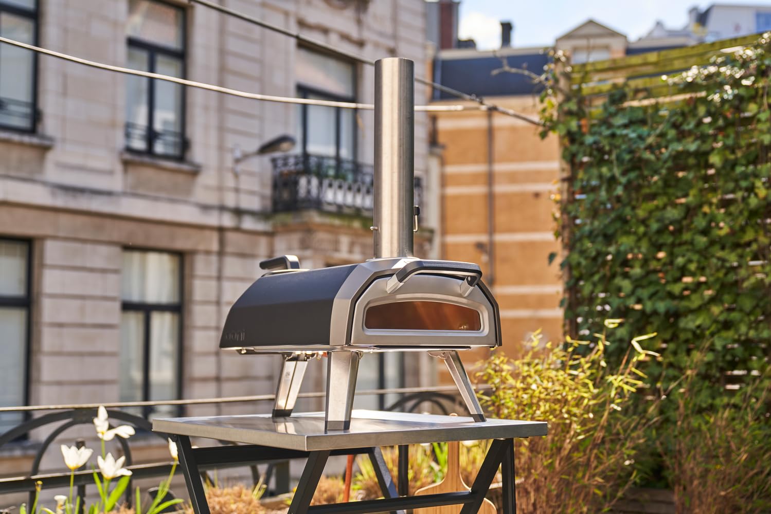 Ooni Karu 2 Pizzaofen Set 12 Zoll Pizzaschaufel Tragbarer Multi-Brennstoff Outdoor Gas & Holz Pizza Ofen