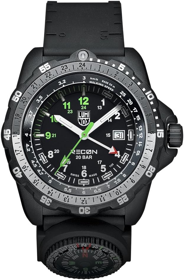 Luminox Men's A.8831.KM Quartz Watch with Black Dial Analogue Display