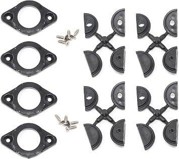 JSP Manufacturing Through Hull Wiring Kit for Kayaks, Thru-Hull Wiring Kits for Wilderness Systems Hobie Installs of Fish Finders, Motors, Lighting Kits, etc. Kayak Wiring Accessories