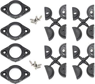 JSP Manufacturing Through Hull Wiring Kit for Kayaks, Thru-Hull Wiring Kits for Wilderness Systems Hobie Installs of Fish Finders, Motors, Lighting Kits, etc. Kayak Wiring Accessories