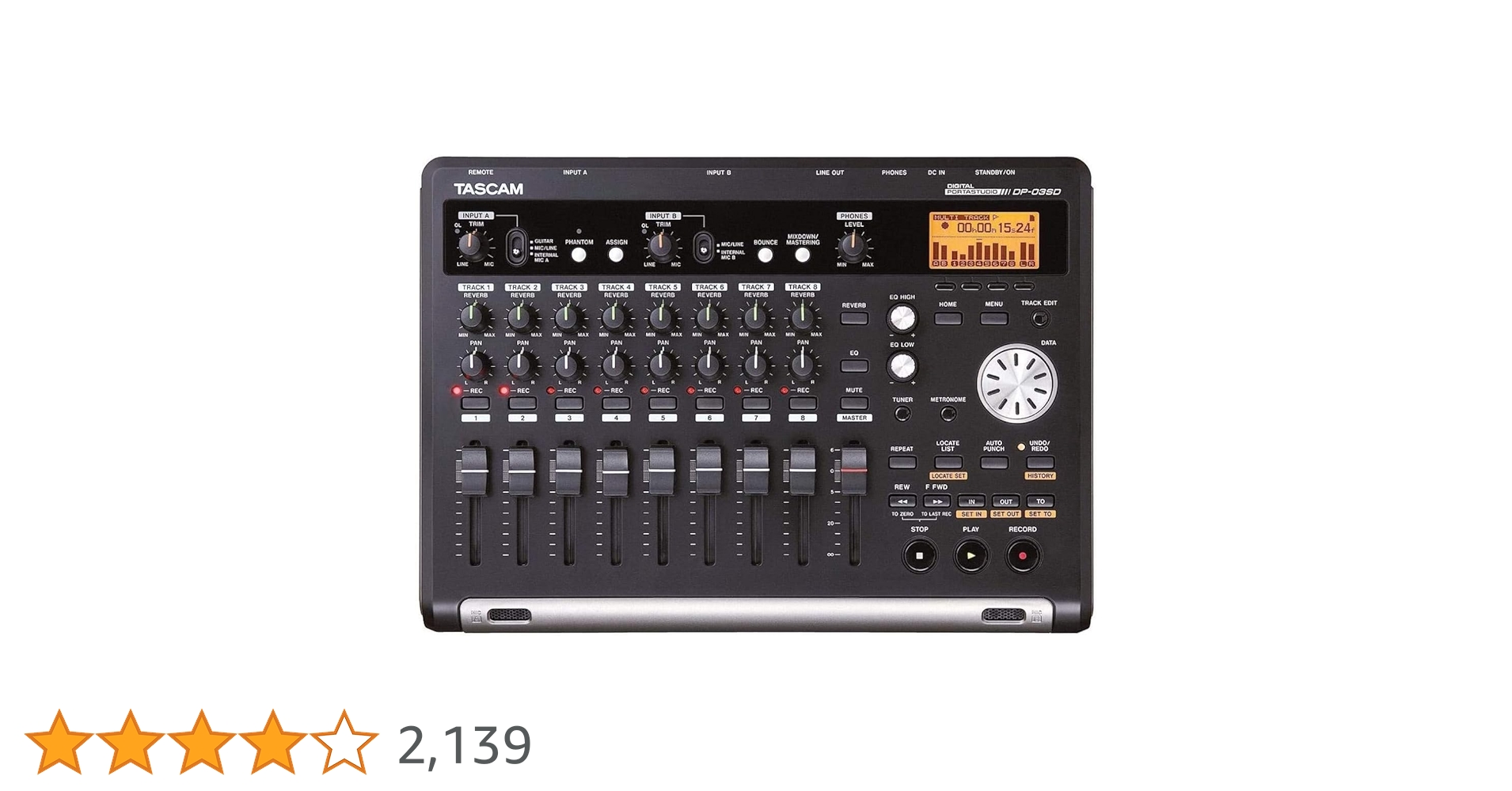 Amazon.co.jp: TASCAM(タスカム) DP-03SD マルチトラックレコーダー