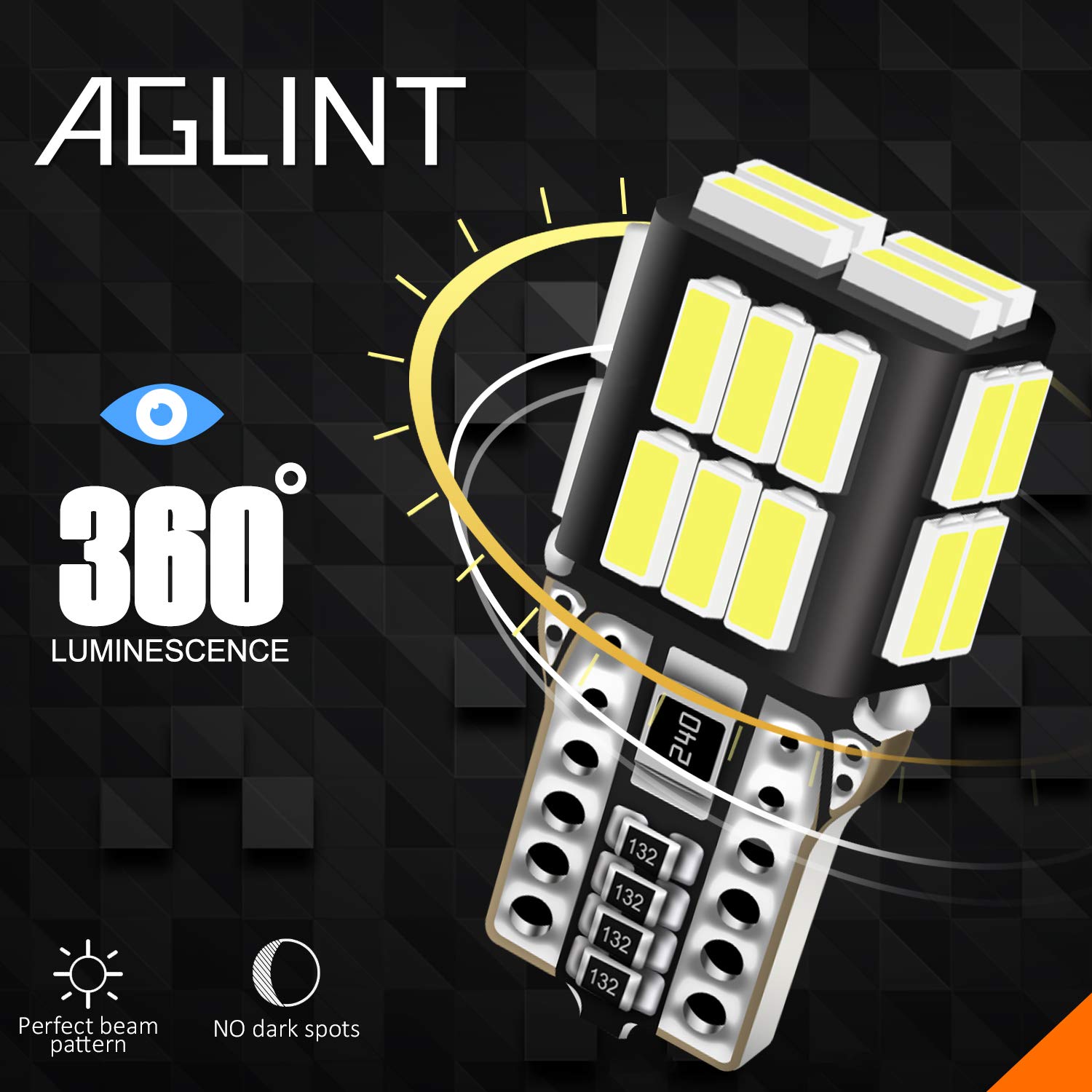 Kit 10 Lampadine LED T10 CANBUS - Per Luci Auto, Posizione, Targa, Interni, Bianco 6000K - Foto 9