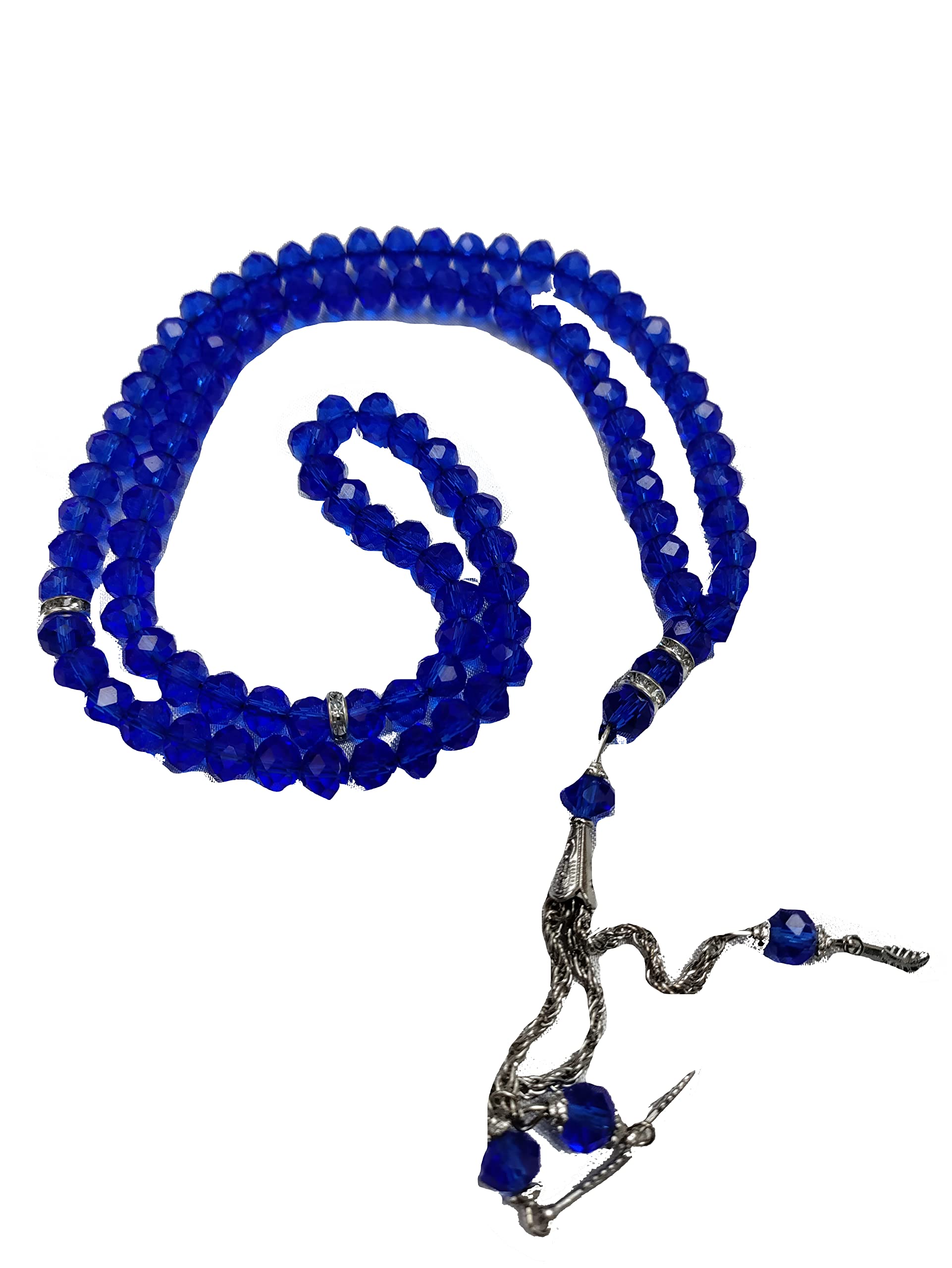 Islamic Tassel Tasbih Crystal 99 Prayer Beads Tasbeeh For Zikr And Dua Prayers - Foto 3