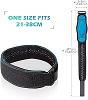 Vista 3 de AGPTEK Elbow Brace for Tendonitis and Tennis Elbow 2 Pack, Tennis Golfers Elbow Support Arm Band Pain Relief Elbow Wrap Weightlifting Elbow Strap