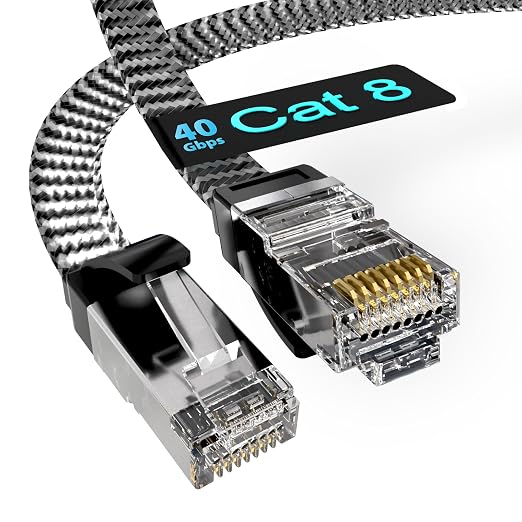 Cable Ethernet Cat 8 6FT - Rápido y Flexible miniatura 10