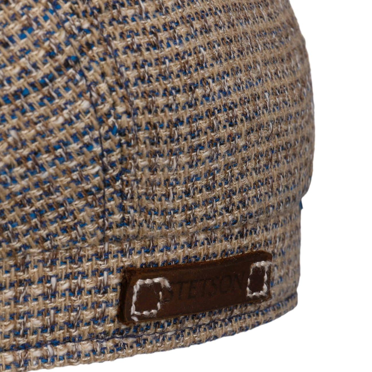 Stetson Hatteras czapka z daszkiem w kształcie Hatteras, przędza barwiona kawą, męska, wiosna lato