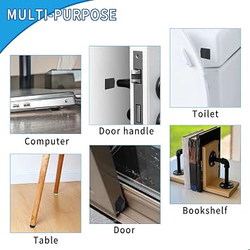 32 Pcs Adhesive Rubber Feet for Electronics, Rubber Bumpers self Adhesive