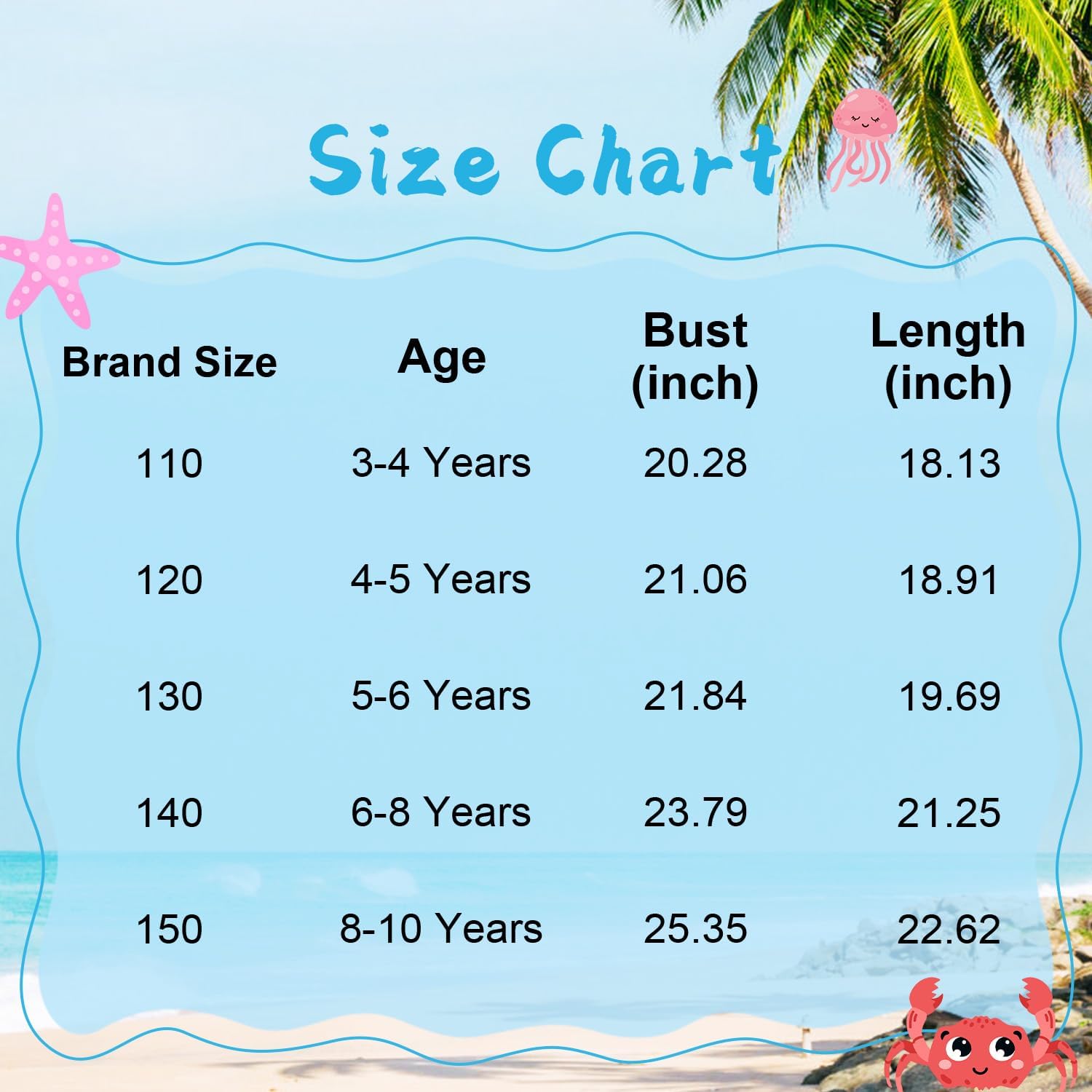 XiaoMoSha Girls Swimsuits Ruffled Round Neck One Piece Bathing Suits Quick Dry UPF 50+ Summer Hawaii Swimwear for Kids 3-10T - Image 6