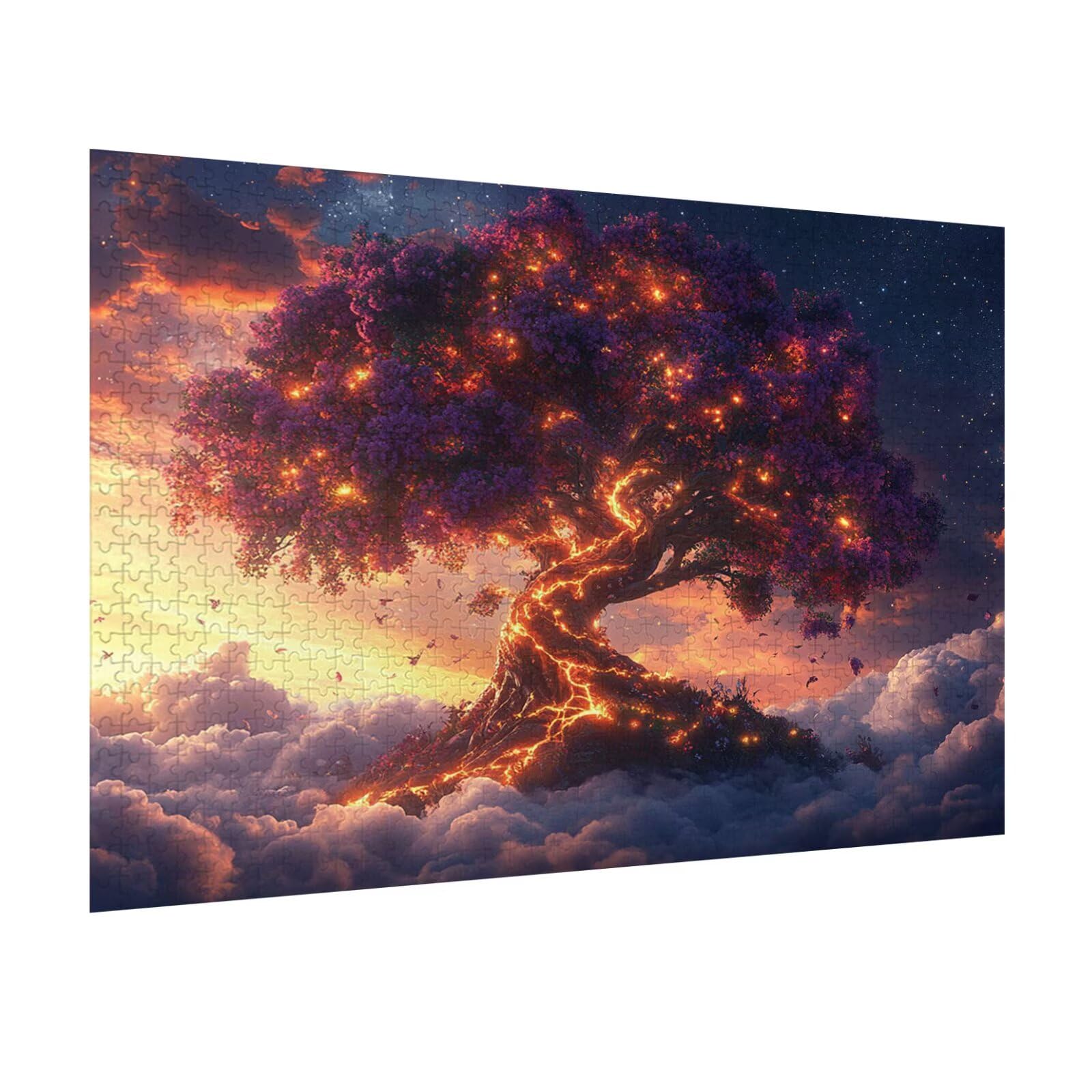 Puzzle 5000 Teile für Erwachsene, 3D Puzzle Baum Holzpuzzles, n-774