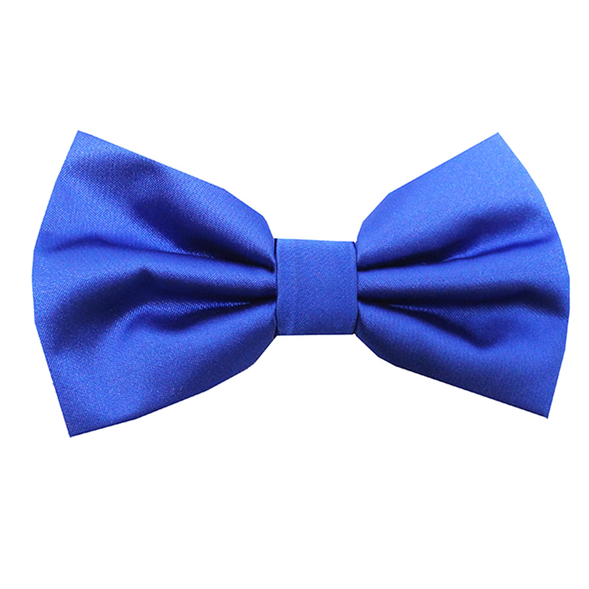 tie studio Mens Formal Solid Bow tie | Satin | Microfiber | Standard Size | Premium fabric | Superior Clip Hold | Packaging - Box | Colour - Black Bow Tie (Set of 1)-picture-47