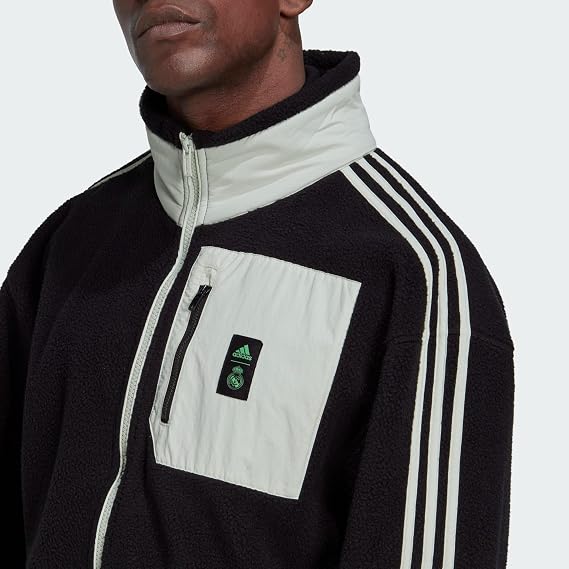 adidas Men's Real Madrid Lifestyler Flece Jacket