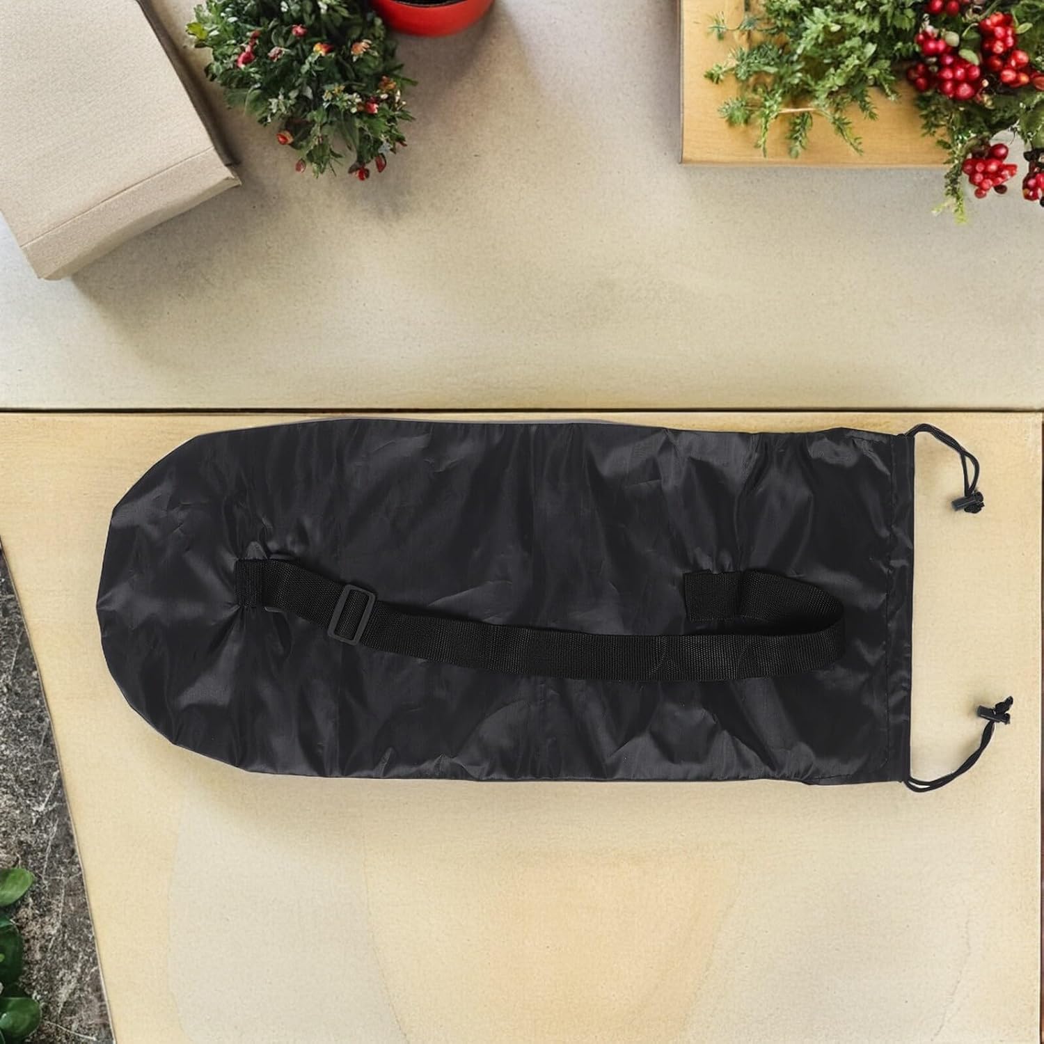 VALICLUD 2pcs Waterproof Skateboard Storage Bag with Shoulder Straps, Heavy Duty Longboard Organizer Backpack for Travel and Sport, Universal Skateboard Carrying Case for Students