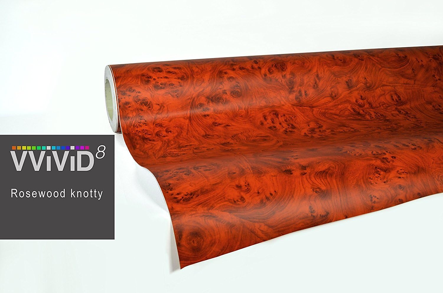 VViViD Knotty Rose Wood Grain Architectural Vinyl Wrap Roll (6ft x 48 Inch)