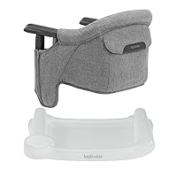 Vista 13 de Inglesina Silla de mesa rápida, mezcla azul pizarra, silla alta portátil para bebés, para bebés y niños pequeños de hasta 37 libras, se adapta a