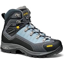 ASOLO Womens DRIFTER I EVO GV Ankle-High Hiking Boots | Water-Resistant 1.6-1.8 mm Suede Cordura Cushioned, Rubber Cap