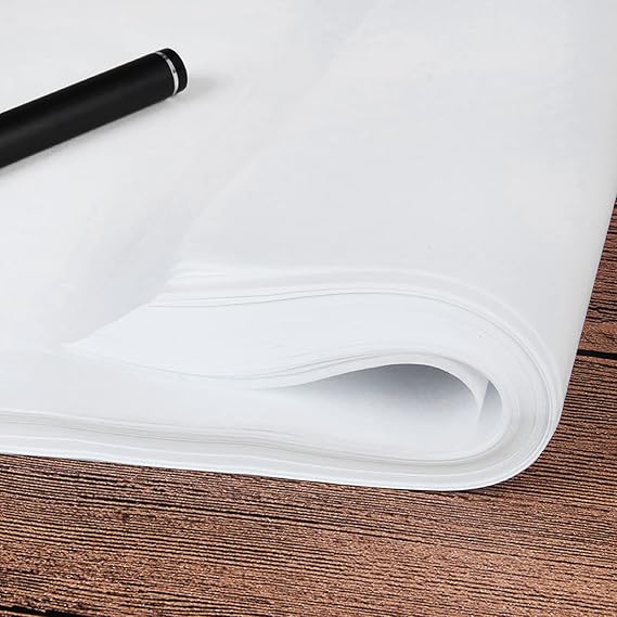Translucent Tracing Paper, Premium Sulfur Transfer Sheets for Artists Architects Engineers, 100-Pack A4 Size High-Density Material