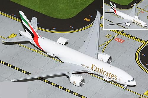 GeminiJets GJUAE2144 Emirates Sky Cargo Boeing 777F (Serie Interactiva) A6-EFG Escala 1400
