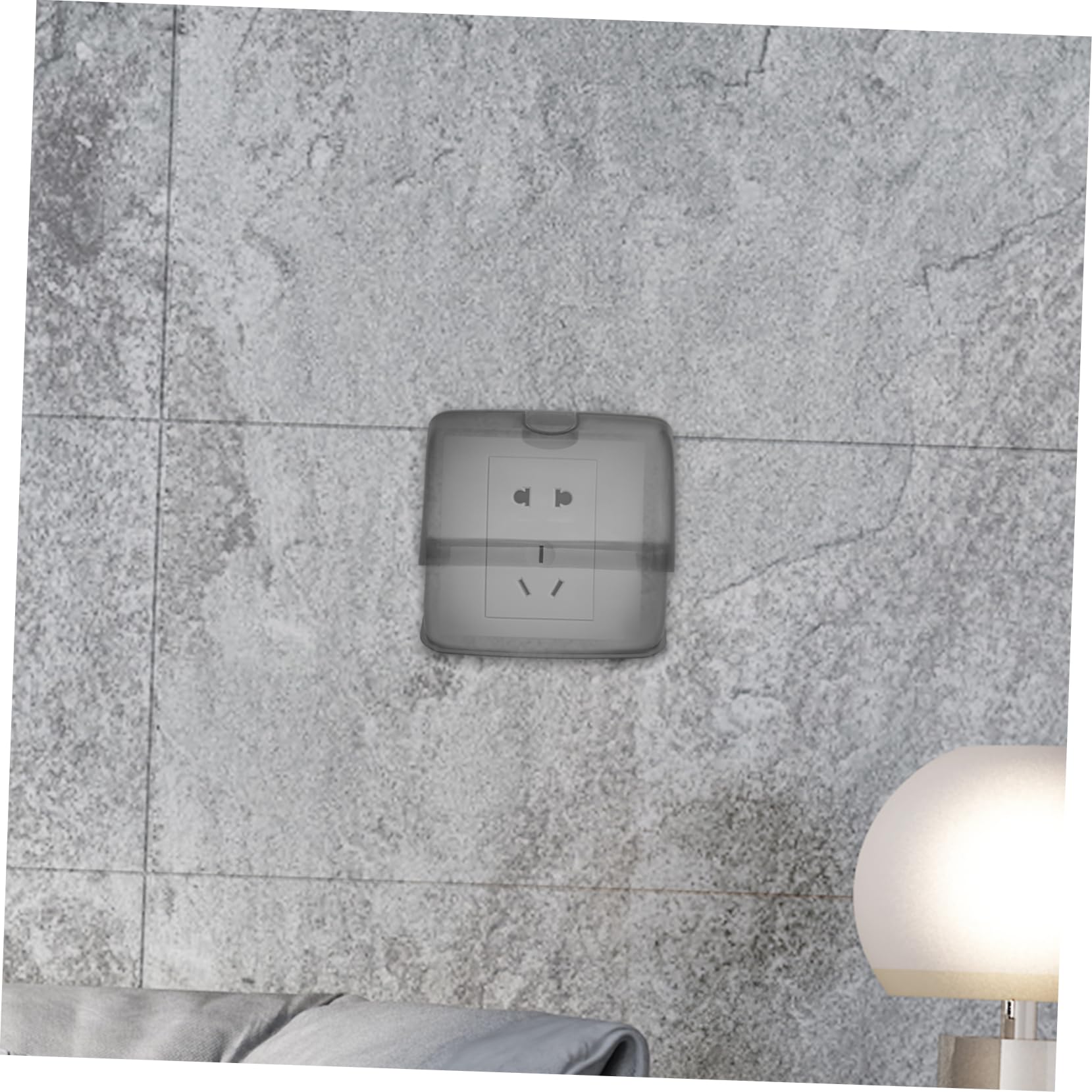 SOLUSTRE 5stücke Outlet Cover Box Wasserdichter Stecker-schutz Für Außen Und Badezimmeranwendungen Installieren Und Schützt Vor Wasserschäden Einsetzbar