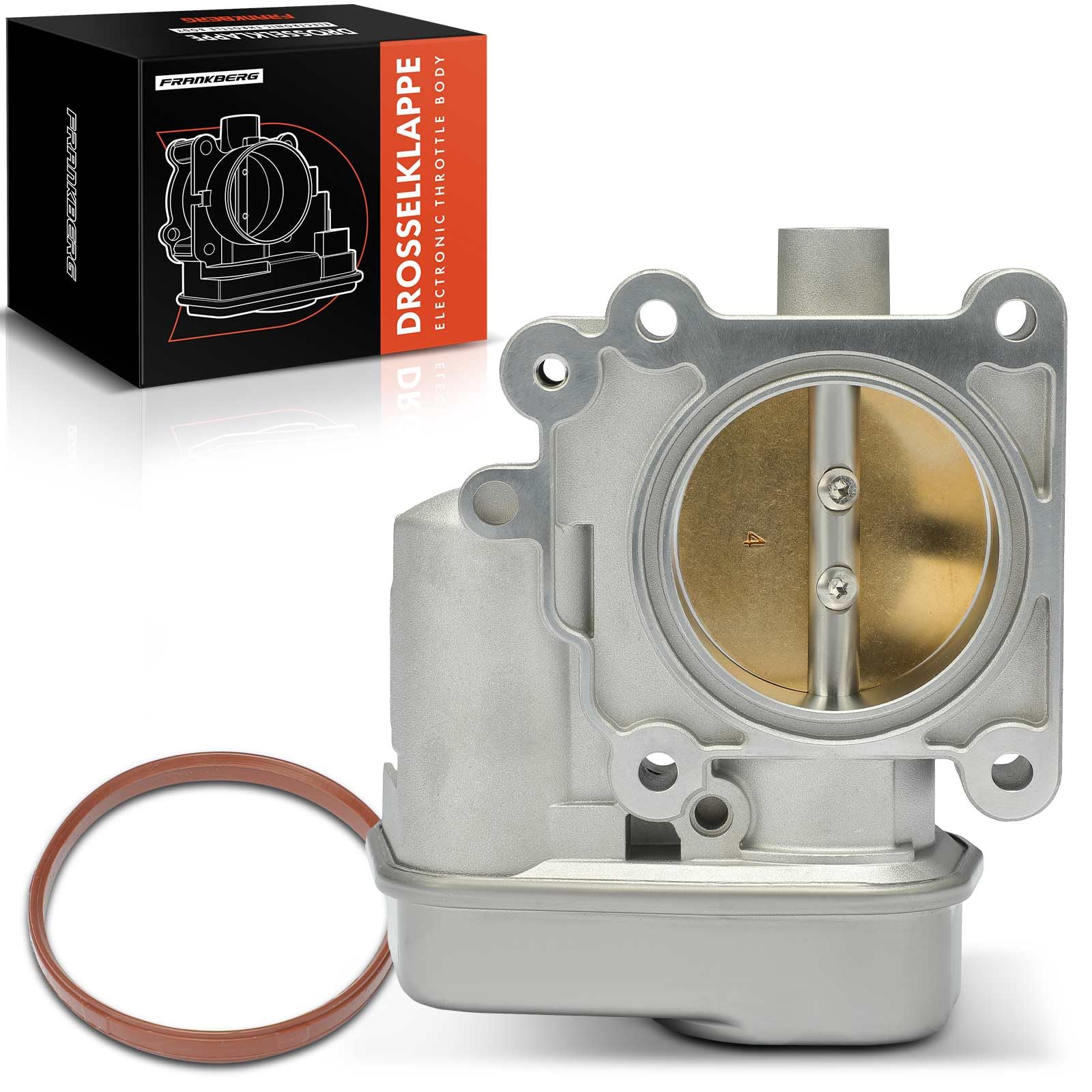 Frankberg Drosselklappenstutzen Kompatibel mit Signum Z03 2.2L 2003-2008 Vectra C Z02 2.2L 2003-2008 Vectra C Caravan Z02 2.2L 2003-2008 Zafira/Zafira Family B A05 Replace# 714439030