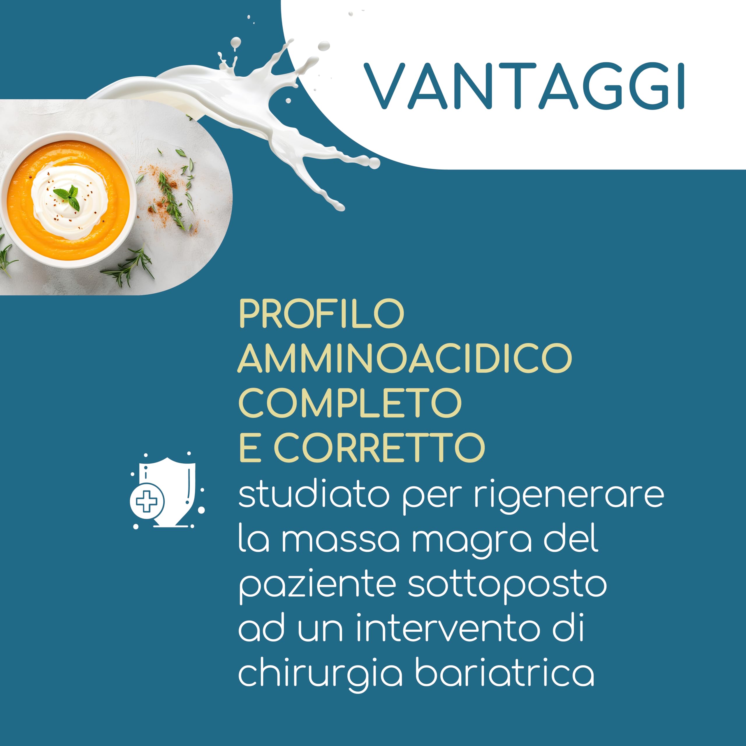 Barilife - Proteine del Siero del Latte Microfiltrate 450g - Per Chi Ha Subito Interventi Chirurgici - Polvere Istantaneamente Solubile - Gusto Neutro