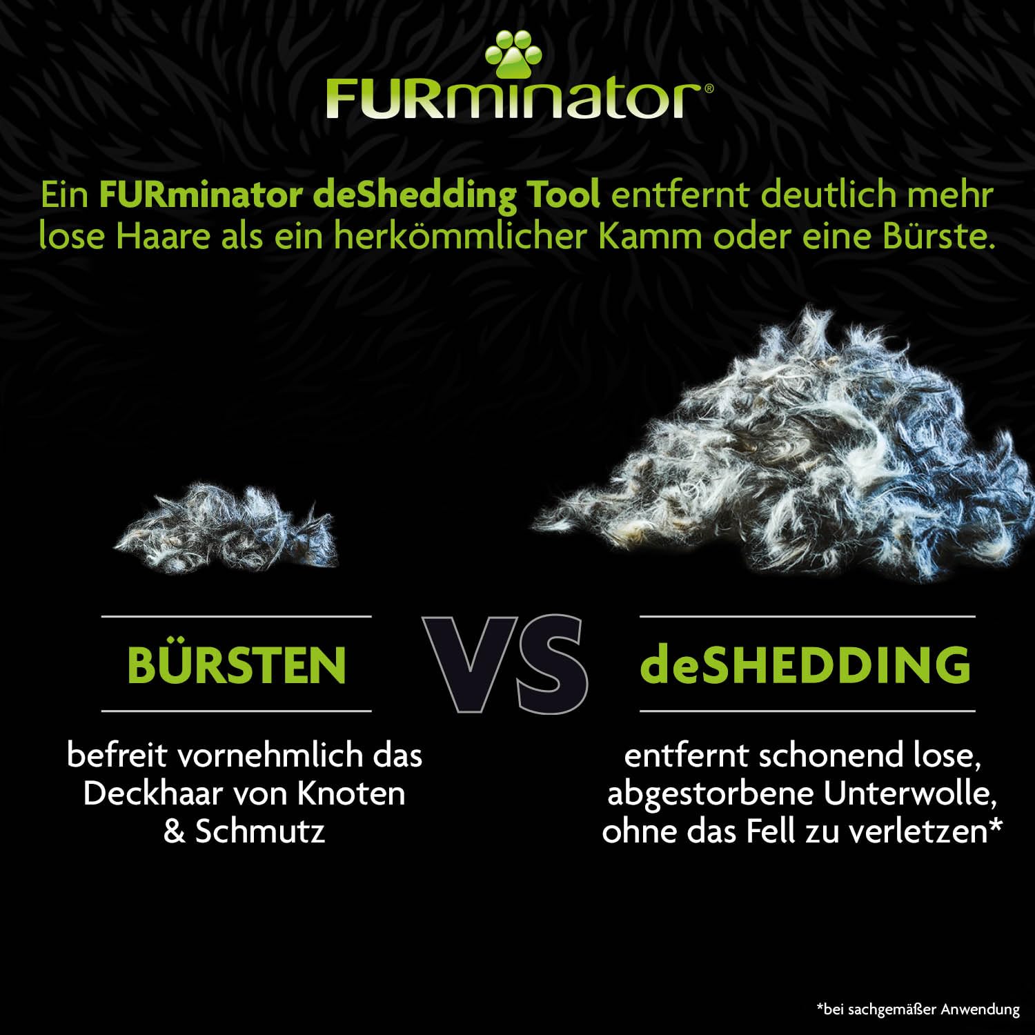 Furminator deShedding-Tool Hund Größe L Kurzhaar - Hundebürste für große Hunde zur Entfernung der Unterwolle