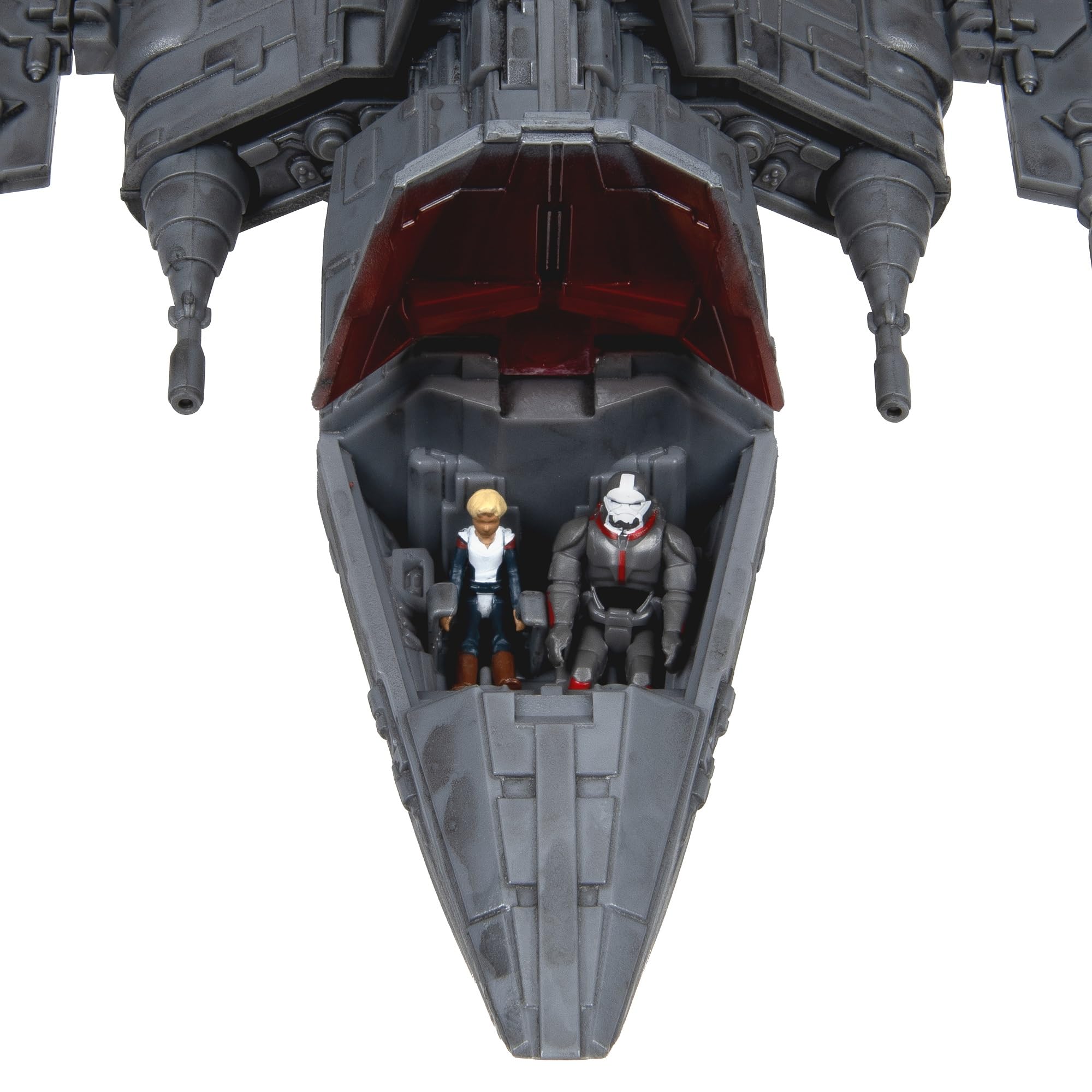 Bizak Star Wars 62610044 Micro Galaxy Squadron MERODEADOR - Veicolo Deluxe da 18 cm