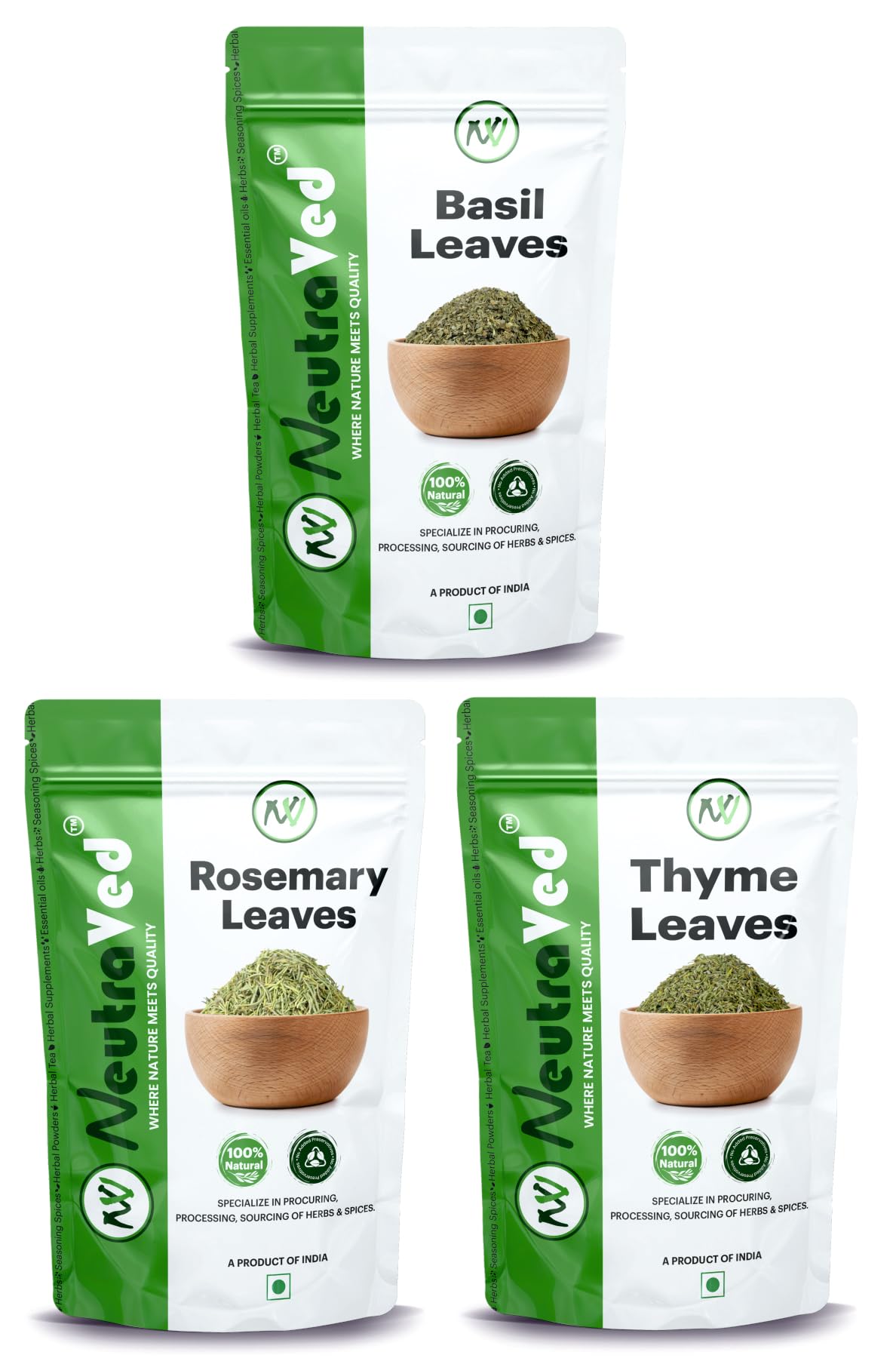 See full amazon price history chart for NeutraVed Big Pack Combo of Dried Herbs for Coking Rosemary 100g, Thyme Leaves 70g & Italian Sweet Basil Leaf 70g - 240g NeutraVed Big Pack Combo of Dried Herbs for Coking Rosemary 100g, Thyme Leaves 70g & Italian Sweet Basil Leaf 70g - 240g (B092F5JFN9) Amazon Price History, Amazon Price Tracker