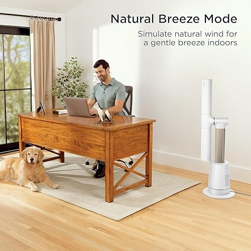 Miniatura 10 de SHARK Ventilador TurboBlade XL UT205 ventilador de torre sin aspas ultra personalizable, pivota, gira, oscila 180, circula e impulsa el aire hasta