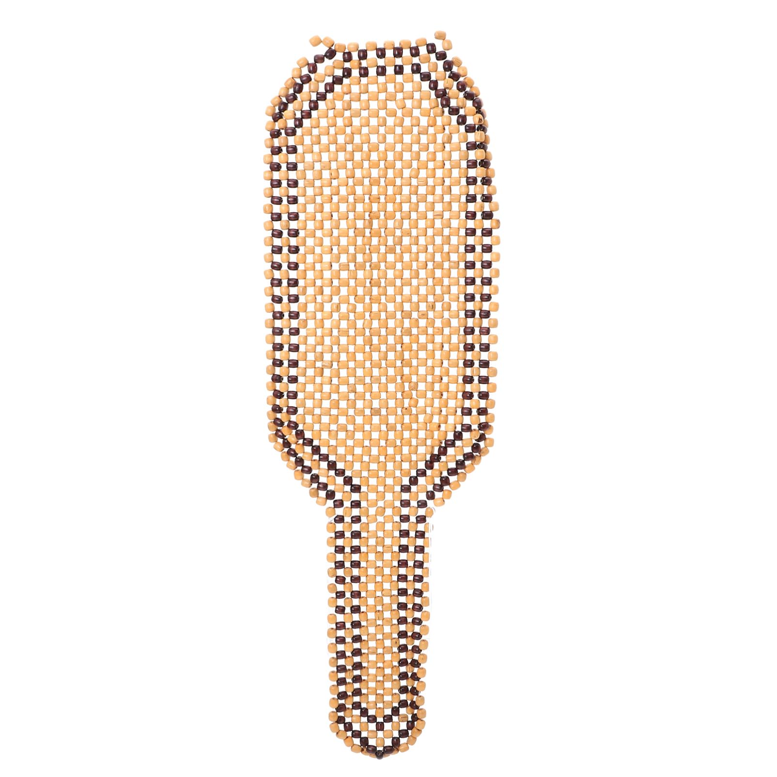 NULYLU 1Pc Car Wood Bead Seat Pad Auto Seat Cover for Gentle Massage Air Circulation for Long Drives Car Supplies for Fatigue Relief and Comfort