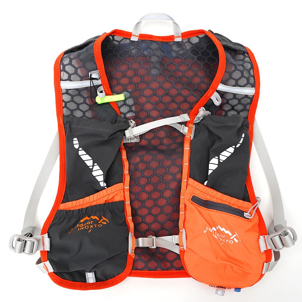 Ultralekki plecak do picia, kamizelka na napoje, plecak Trail Run z bukłakiem o pojemności 1,5 l lub 2 butelkami na wodę 450 ml, plecak do biegania, na kemping, wędrówki, maratończyk