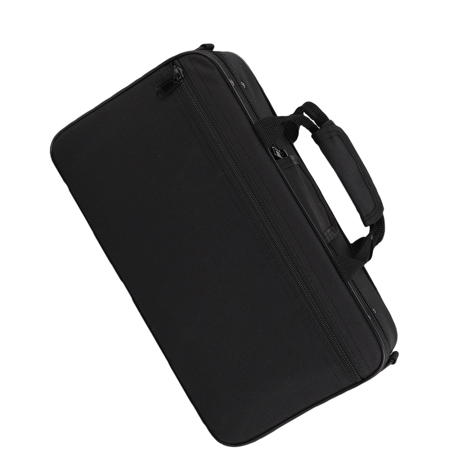 Sotrage Borsa con Tracolla Custodia Morbida per Clarinetto in Tessuto Oxford Ispessito LADE Custodie per Clarinetto Imbottite in Schiuma Nera per Si Bemolle