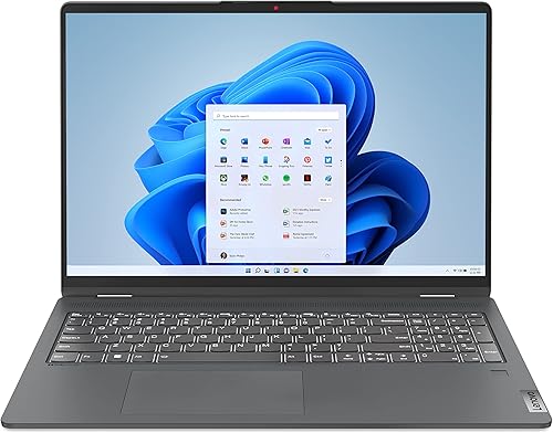 Miniatura 4 de Lenovo Laptop IdaePad Flex 5 2 en 1 de 16 pulgadas, pantalla táctil de 2.5K, Intel Core i7-1255U ( i7-1165G7), 16GB RAM, 1TB NVMe SSD, teclado