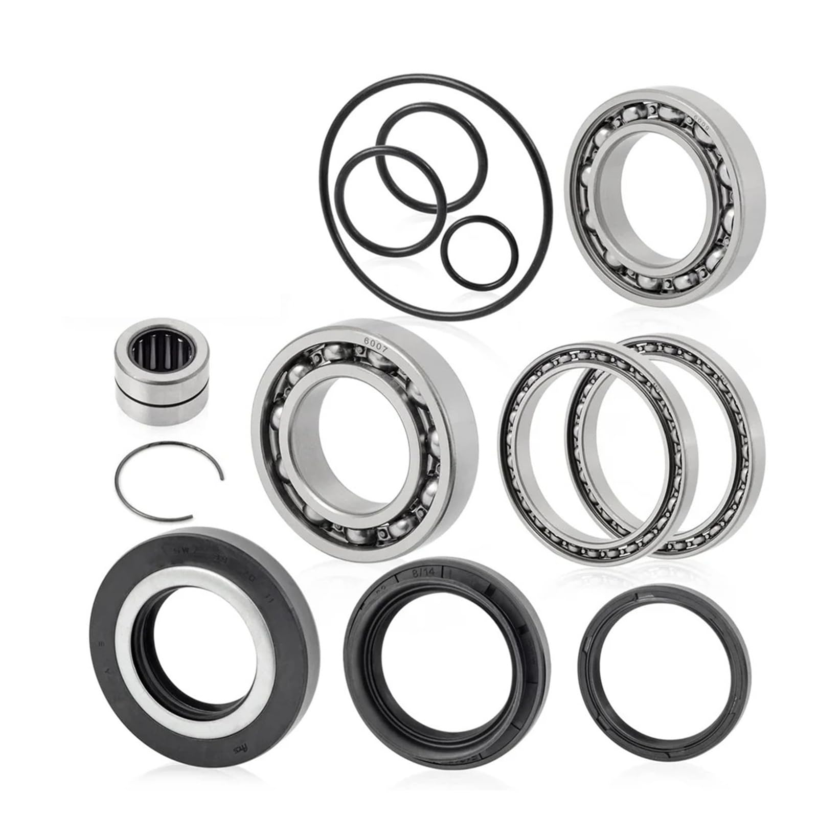 Cuscinetti Ruota Assembly per Rancher 420 TRX420 2WD 4WD 2007 2008 2009 2010 2011 2012 2013 Kit Guarnizione Cuscinetto DIFFERENZIALE Posteriore