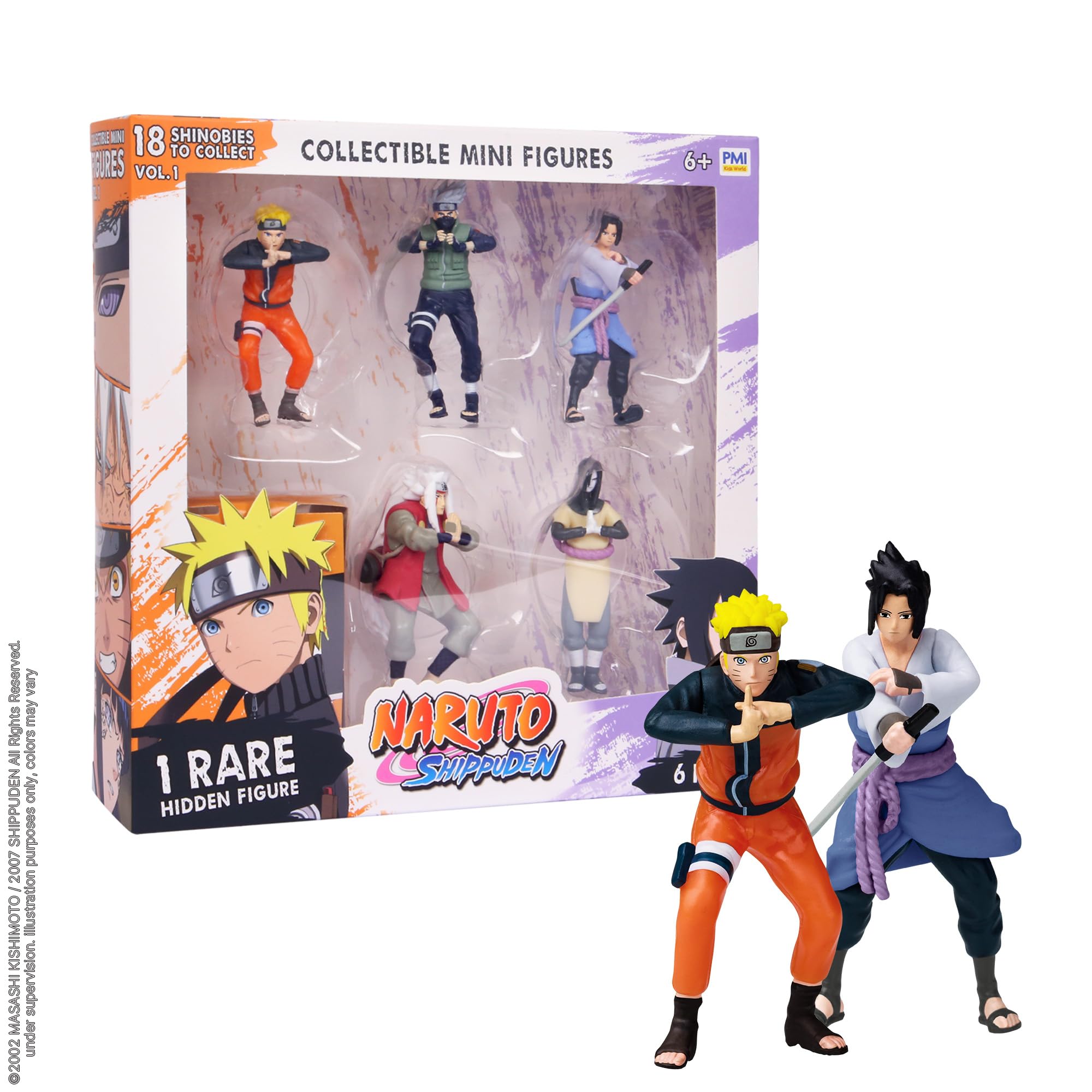 NARUTO ナルト フィギュア6体セット Amazon.co.jp: P.M.I. NARUTO - ナルト - 疾風伝 コレクティブル ミニ