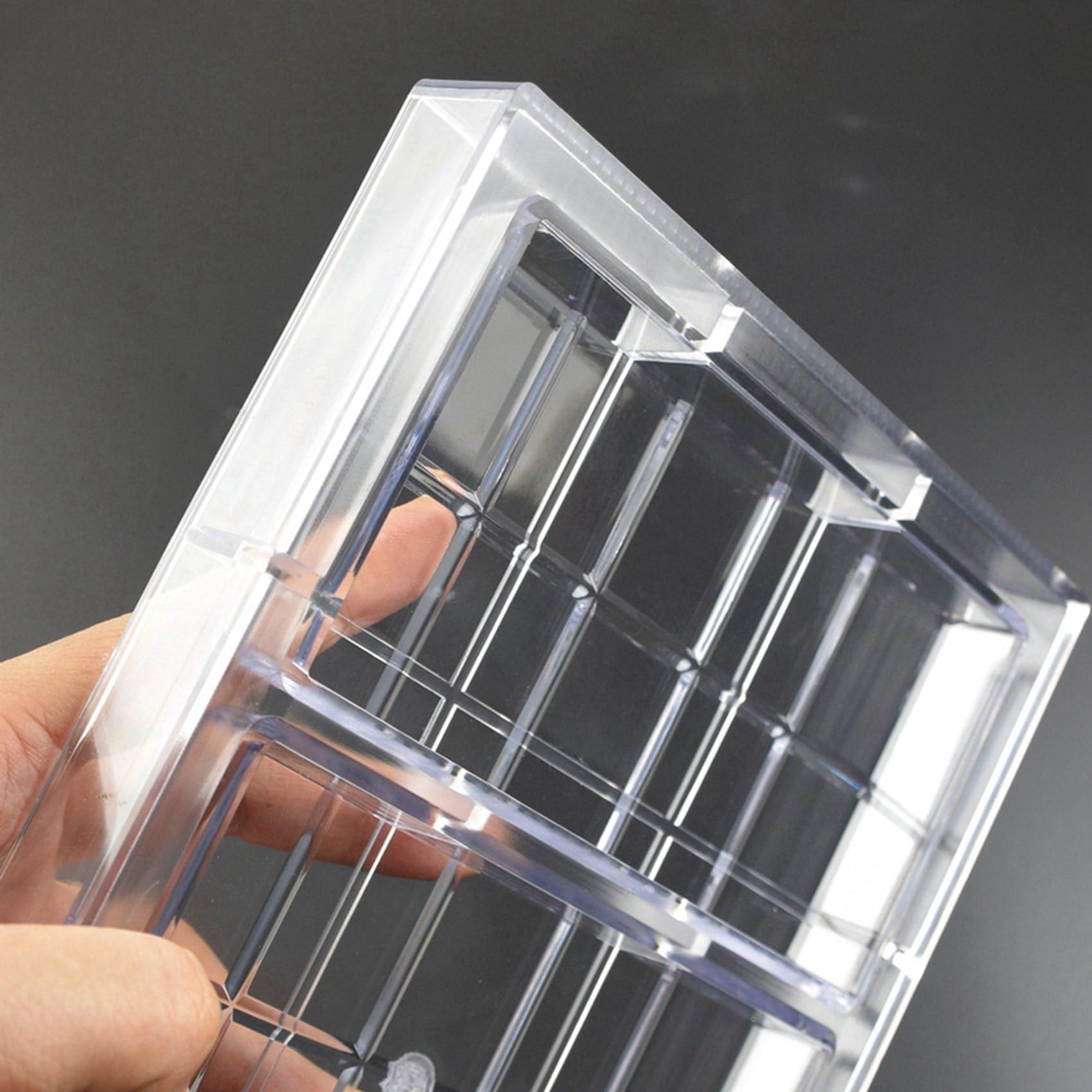3X Moule à Barre de Chocolat en Polycarbonate pour la Fabrication de Bonbons, la Pâtisserie et les Collations Aux Bonbons, Appareil pour la Boulangerie Professionnelle.