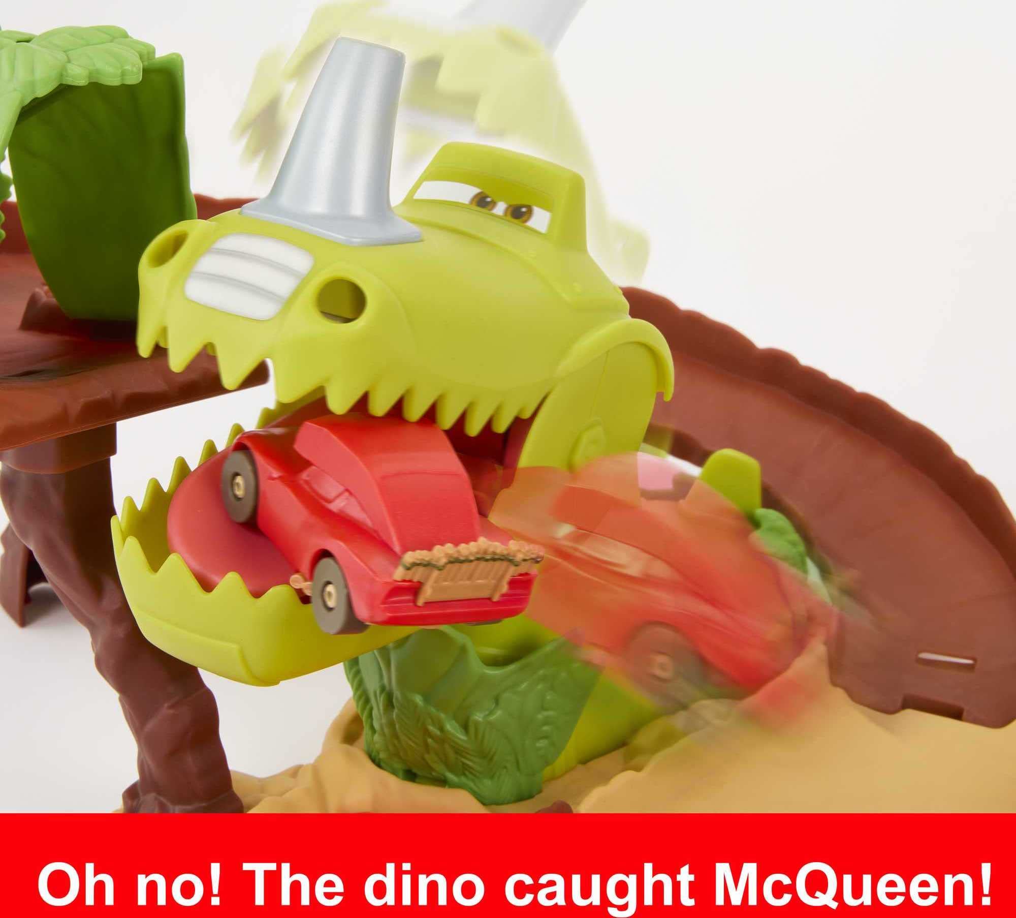 Amazon.com: Mattel Disney Pixar Cars Toys, Dinosaur Playground