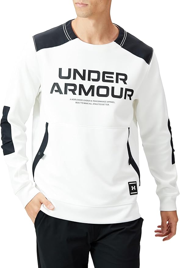 UNDER ARMOURパフォーマンスニット ハイブリッドクルー セットアップM Amazon | [アンダーアーマー] UA PERFORMANCE KNIT HYBRID CREW