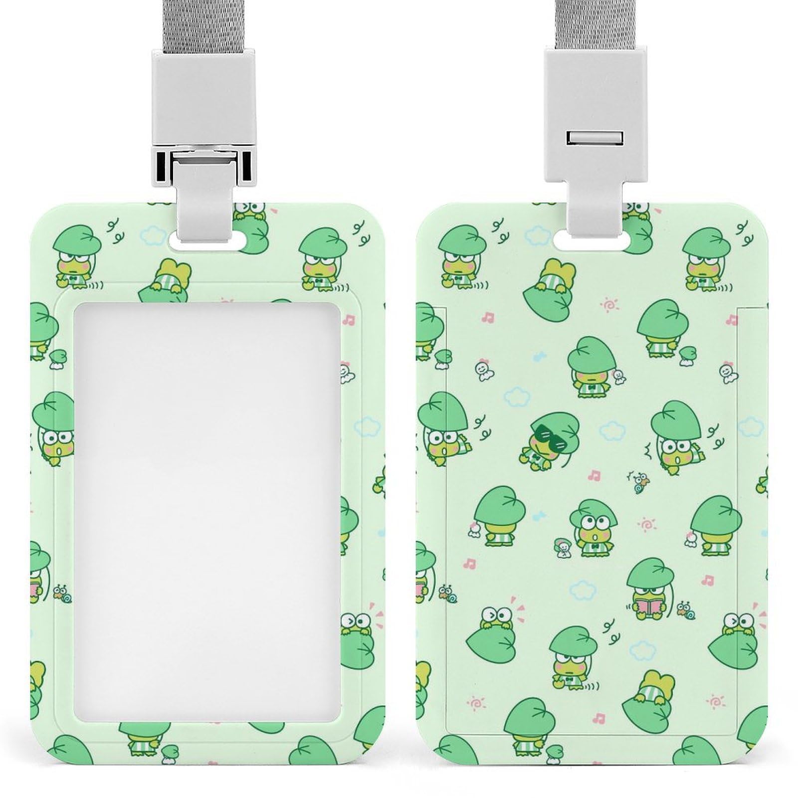 Amazon.co.jp: けろけろけろっぴ Idカードケース 縦型 人気 社員証