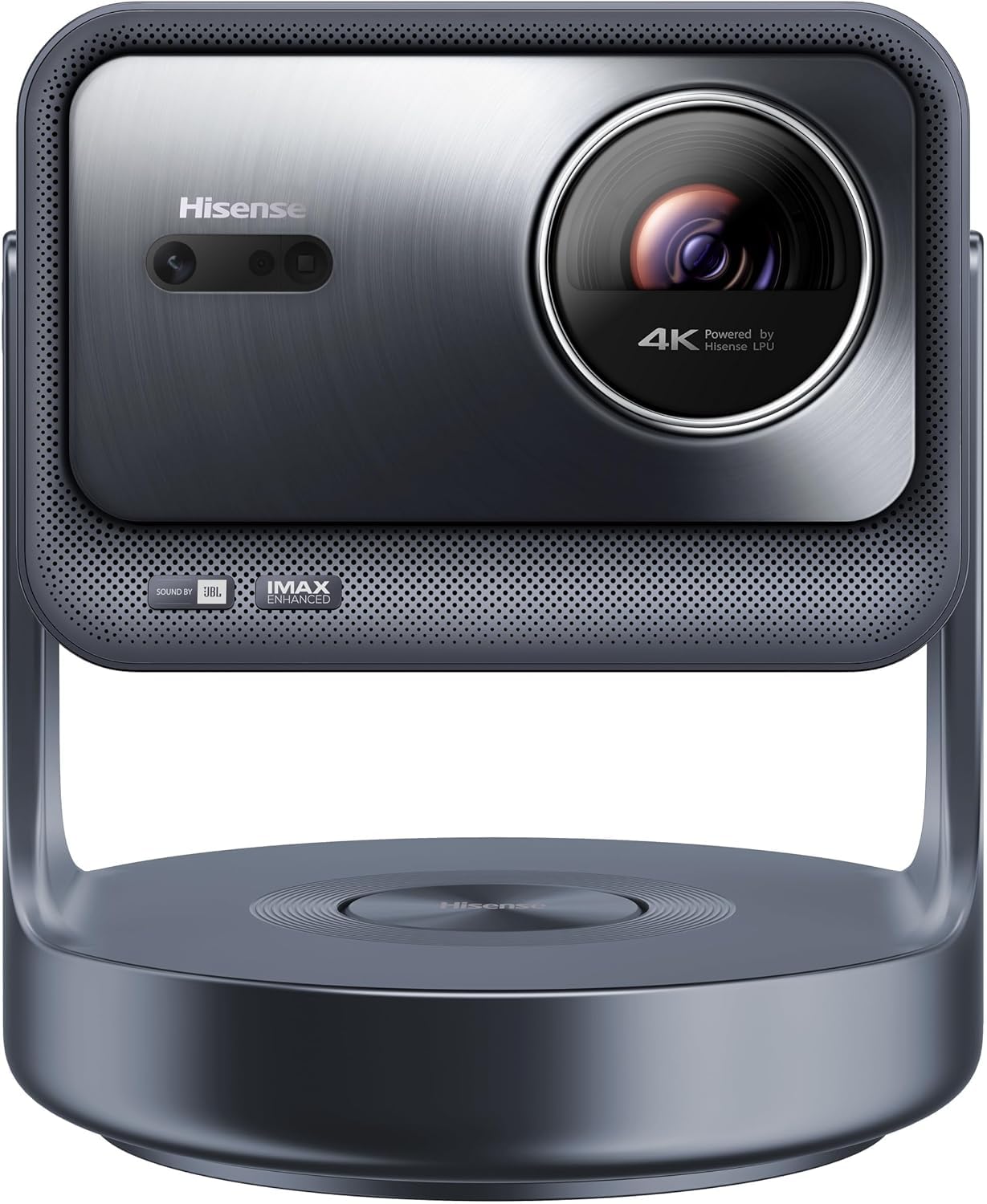 Hisense C2 Ultra, Triple Laser Smart Portable Projector, 4K UHD, 3,000 Lumens, 65" - 300", Dolby Vision, IMAX Enhanced, Sound by JBL, Netflix Included, Designed for Xbox, Optical Zoom (Renewed)